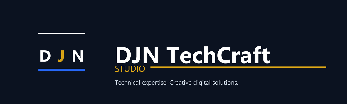 DJN TechCraft Studio logo